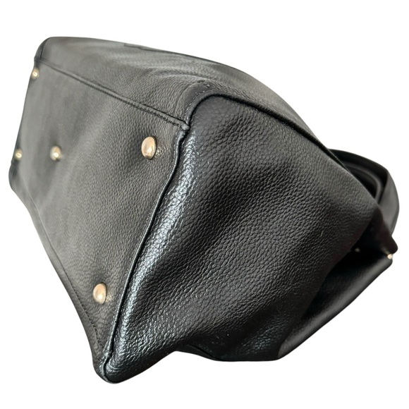 GUCCI Soho Large Black Pebbled Leather Tote Bag Shoulder Bag Women’s - Picture 11 of 17